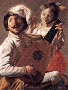 TERBRUGGHEN, Hendrick Duet ar painting